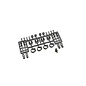 KYOSHO KYO IFW140-07 PLASTIC PARTS SET FOR SHOCKS INFERNO 1/8 SERIES