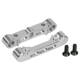 KYOSHO 3RAC KYOZX502SI FRONT SUSPENSION MOUNT SET ALUMINUM SILVER LAZER ZX-5