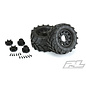 Proline Racing PRO 119210 Masher 2.8" MTD Raid Black 6x30 F/R