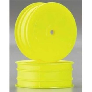 DURATRAX DTX C3851 LOSI 22 1/10 2WD WHEEL YELLOW FRONT