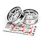 HPI RACING HPI 3285 Work XSA 02C Wheel 26mm Chrome/White (9mm Offset)