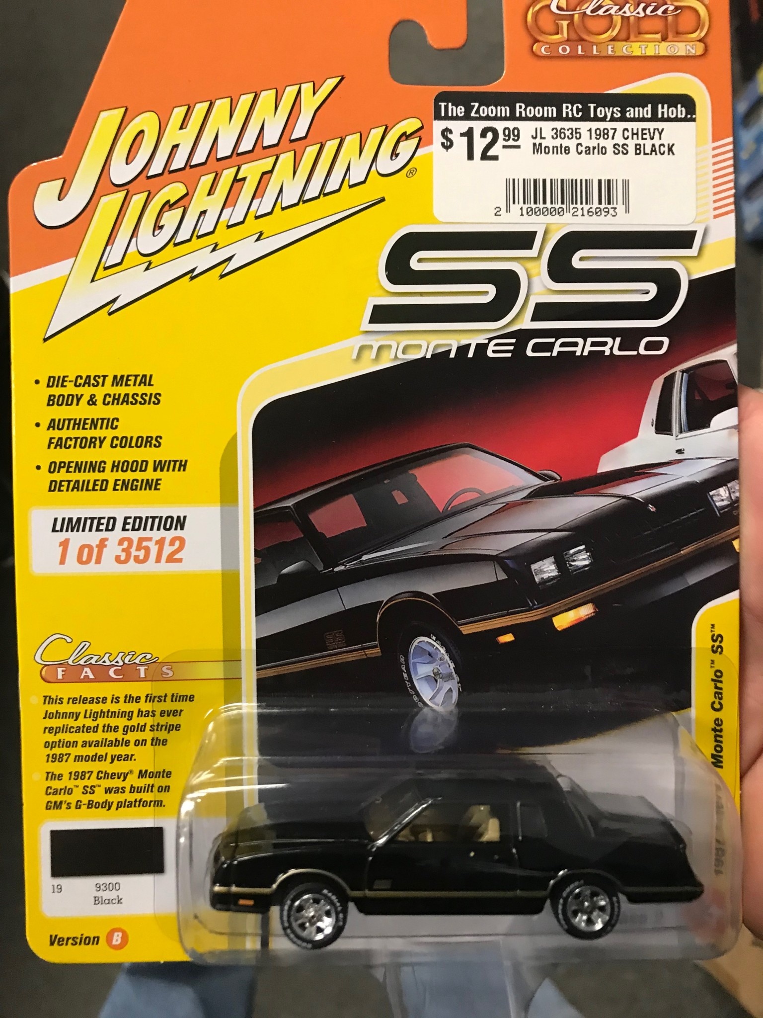johnny lightning monte carlo ss