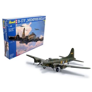 REVELL GERMANY REV 04297 B-17F MEMPHIS BELLE 1/48 MODEL KIT