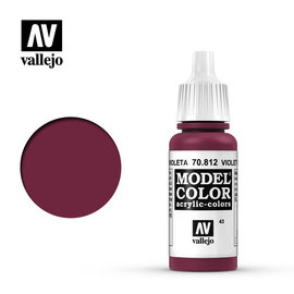 VALLEJO VAL 70812 Model Color: Violet Red 43