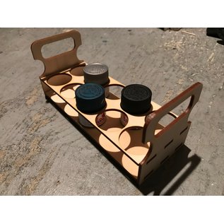 TAMIYA TAM TAMIYA CITADEL STORAGE TRAY HOLDS 10 BOTTLES