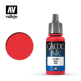 VALLEJO VAL 72086 Game Color: Red Ink