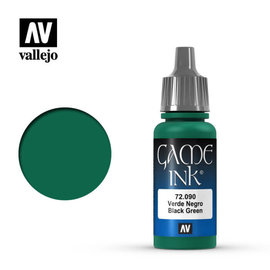 VALLEJO VAL 72090 Game Color: Black Green Ink