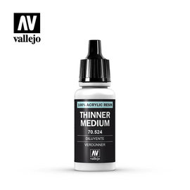VALLEJO VAL 70524 Auxiliary Products: Thinner MEDIUM