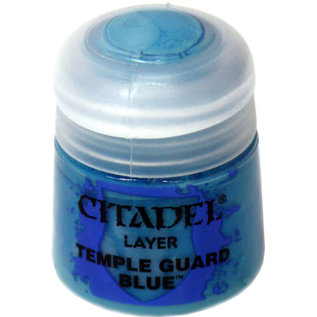 GAMES WORKSHOP WAR 2220 TEMPLE GUARD BLUE LAYER