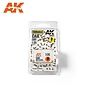 AK INTERACTIVE AKI 8107 OAK DRY LEAVES 1/35