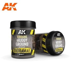 AK INTERACTIVE AKI 8017 TERRAIN MUDDY GROUND