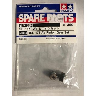 TAMIYA TAM 50354 16T-17T COMBO AV PINION GEAR SET