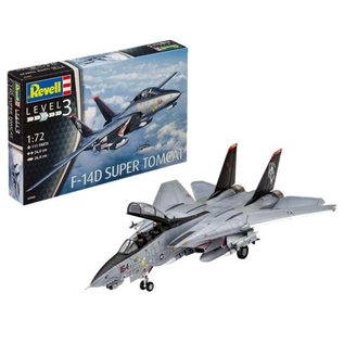 REVELL GERMANY REV 03960 1/72 F-14D Super Tomcat MODEL KIT