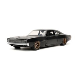 JADA TOYS JAD 32614 DOM'S 1968 Dodge Charger WIDEBODY BLACK FAST & FURIOUS