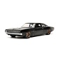 JADA TOYS JAD 32614 DOM'S 1968 Dodge Charger WIDEBODY BLACK FAST & FURIOUS