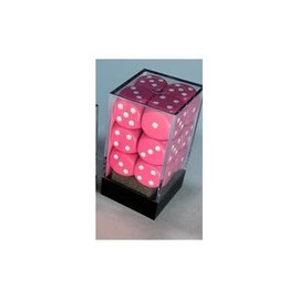 CHESSEX CHX 25644 PINK 6 SIDE DICE 12 PACK