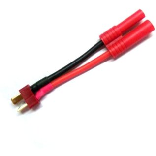 Redcat Racing RED ST-4BT0T 4.0 BANANA PLUG TO MALE T PLUG