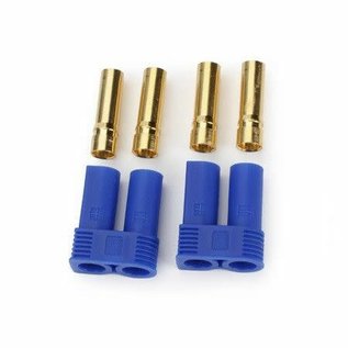 E-FLITE EFL AEC502 EC5 BATTERY CONNECTOR FEMALE (2 pack)