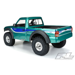 Proline Racing PRO 353700 1993 FORD RANGER CLEAR BODY WITH SCALE MOLDED ACCESSORIES FOR 12.3" (313mm) WHEELBASE SCALE CRAWLERS