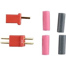 WSD 1226 Deans Micro Plug 2NR Red Non-Polarized Connector (Reversible)