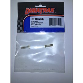 DURATRAX DTX C2306 Gold Plated Bullet Connector Male 4mm (2)