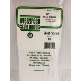 EVERGREEN EVG 4522 METALROOFING STYRENE