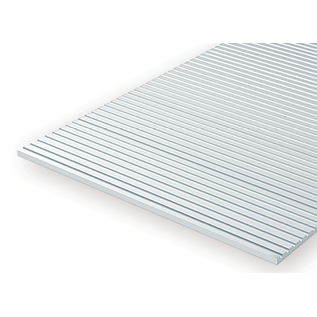 EVERGREEN EVG 2037 CAR SIDING styrene