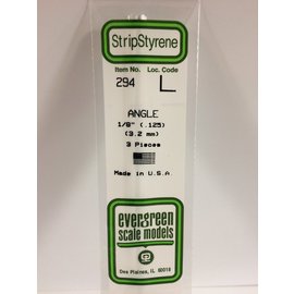 EVERGREEN EVG 294 ANGLE .125 EVERGREEN