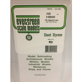 EVERGREEN EVG 4100 SHEET VGROOVE EVERGREEN