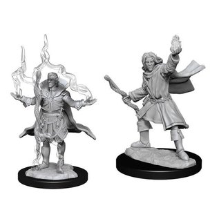 WIZKIDS WK 90262 Pathfinder Deep Cuts Unpainted Miniatures: Wave 14: Elf Sorcerer Male