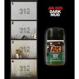 AK INTERACTIVE AKI 023 DARK MUD EFFECTS 35ml