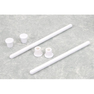 Hobbyzone HBZ 7124 2-Wing Hold-Down Rods with Caps: Super Cub LP