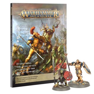 GAMES WORKSHOP WAR 60040299112 GETTING STARTED WITH AGE OF SIGMAR