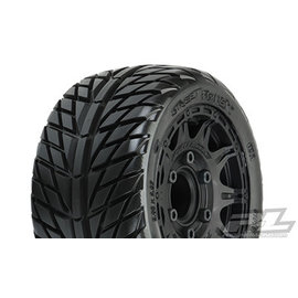 Proline Racing PRO 1016110 Street Fighter LP 2.8" Street Tires Mounted on Raid Black