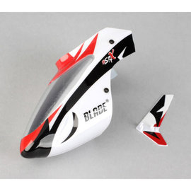 BLH BLH 3218  Complete White Canopy with Vertical Fin MSRX