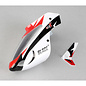 BLH BLH 3218  Complete White Canopy with Vertical Fin MSRX