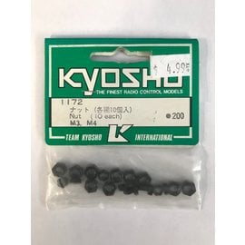 KYOSHO KYO 1172 M3/M4 NUT ASSORTMENT