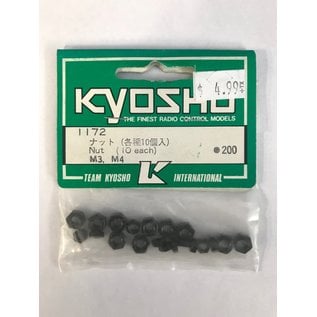 KYOSHO KYO 1172 M3/M4 NUT ASSORTMENT