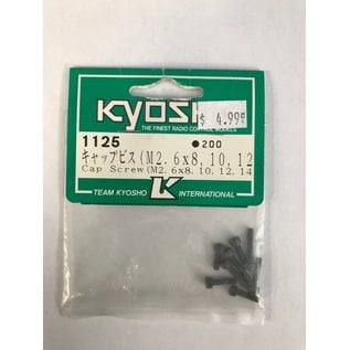 KYOSHO KYO 1125  M2.6 ASSORTMENT (M2.6X8,10,12,14)