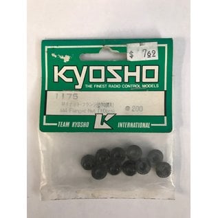 KYOSHO KYO 1175 M4 FLANGED NUTS (10 PACK)