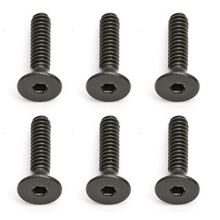 Team Associated ASC 6922 SCREWS F.H. 4/40 X 1/2 6 PACK