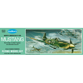 GUILLOWS GUI 905 P-51D MUSTANG BALSA WOODEN KIT