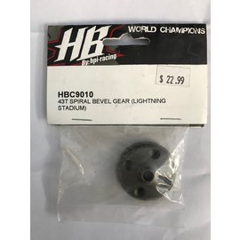 HPI RACING HBC C9010 43T SPIRAL BEVEL GEAR (LIGHTNING STADIUM)