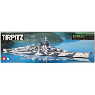 TAMIYA TAM 78015 TIRPITZ 1/350 PLASTIC MODEL KIT