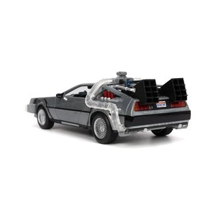 JADA TOYS JAD 32911 BACK TO THE FUTURE PART 1 TIME MACHINE WITH LIGHTS