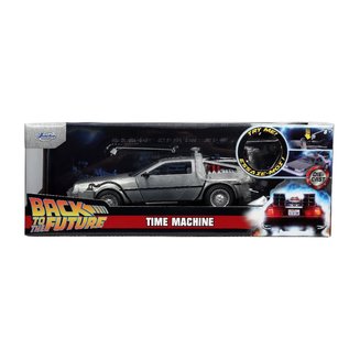 JADA TOYS JAD 32911 BACK TO THE FUTURE PART 1 TIME MACHINE WITH LIGHTS