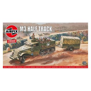 AIRFIX AIR A02318V M3 HALF-TRACK 1/76 PLASTIC MODEL