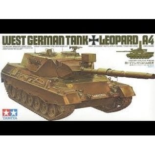 TAMIYA TAM 35112 1/35 West German Leopard A4 Tank PLASTIC MODEL