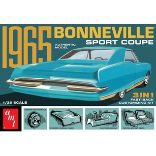 AMT AMT 1260 1965 Pontiac Bonneville 1/25 Model Kit (Level 2)