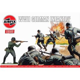 AIRFIX AIR A02702V WWII GERMAN INFANTRY 1/32 PLASTIC MODEL